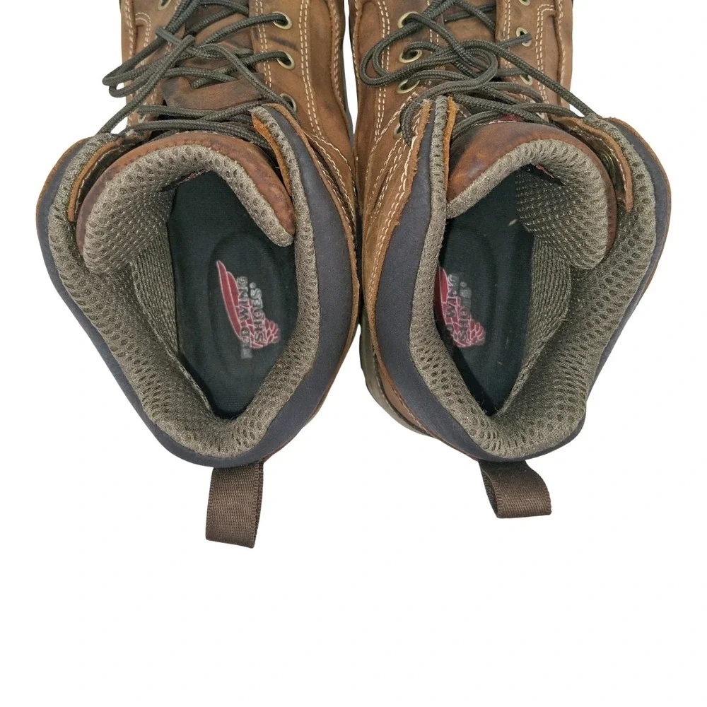 Red Wing Shoes 8692 Boots Mens Size 10.5 Brown Leather Chukka Ankle Work